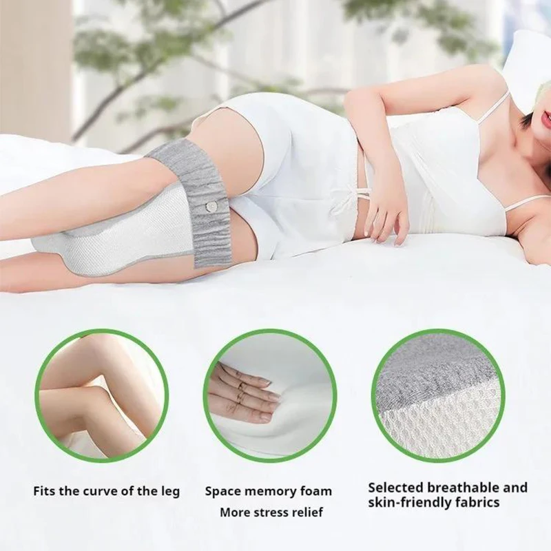 Orthopedic Knee and Leg Support Pillow for Side Sleepers 4