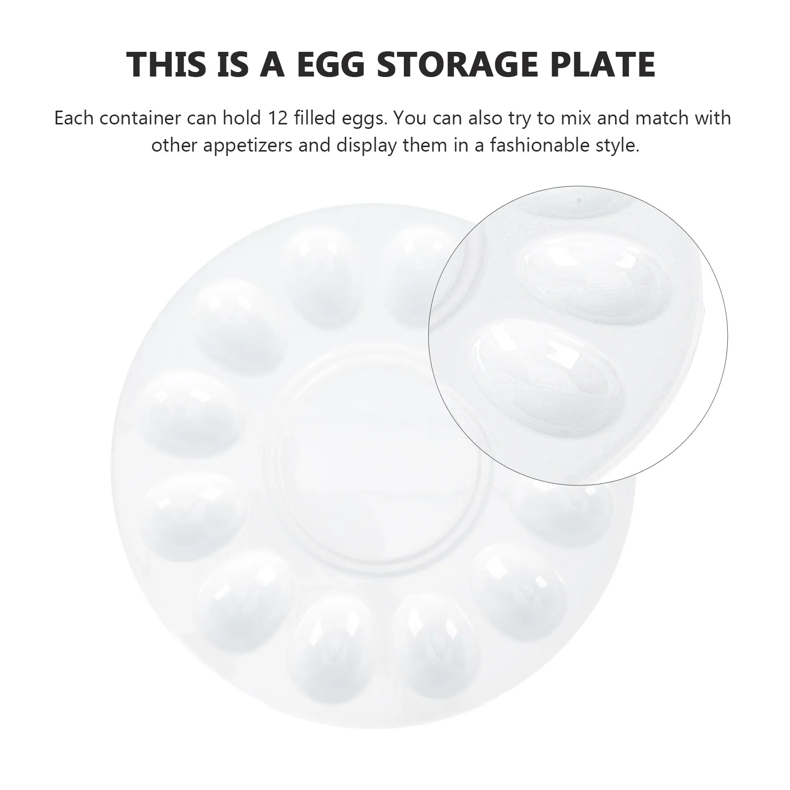 

Подставка для яиц на 12 штук, экономящая место, совместимая с холодильником, функциональный органайзер, декор для столешницы, держатель для хранения яиц