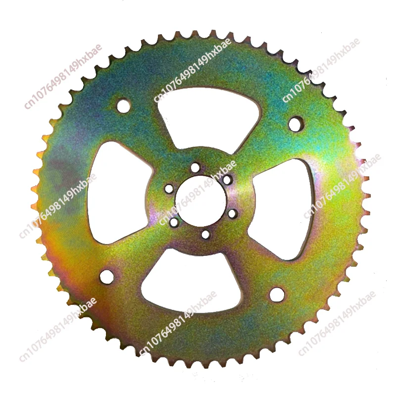 Motorcycle 420-40/60 tooth inner diameter 37MM modified 6 hole sprocket bicycle