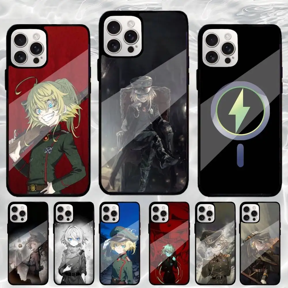 

C-Comic Y-Youjo S-Senki Phone Case For iPhone17,16,15,14,13,12,11 Plus,Pro Max Magnetic For Magsafe Wireless Charging