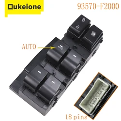 93570-F2000 93570F2000 For Hyundai Elantra 2017 2018 2019 2020 Power Master Window Control Switch lift Button Car Accessories
