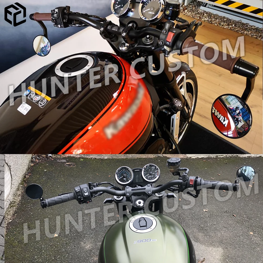 Motorcycle Bar End Mirror For Triumph Scrambler 1200 XC XE 900 Bobber Bonneville T120 T100 Speed Twin Street Twin Speedmaster