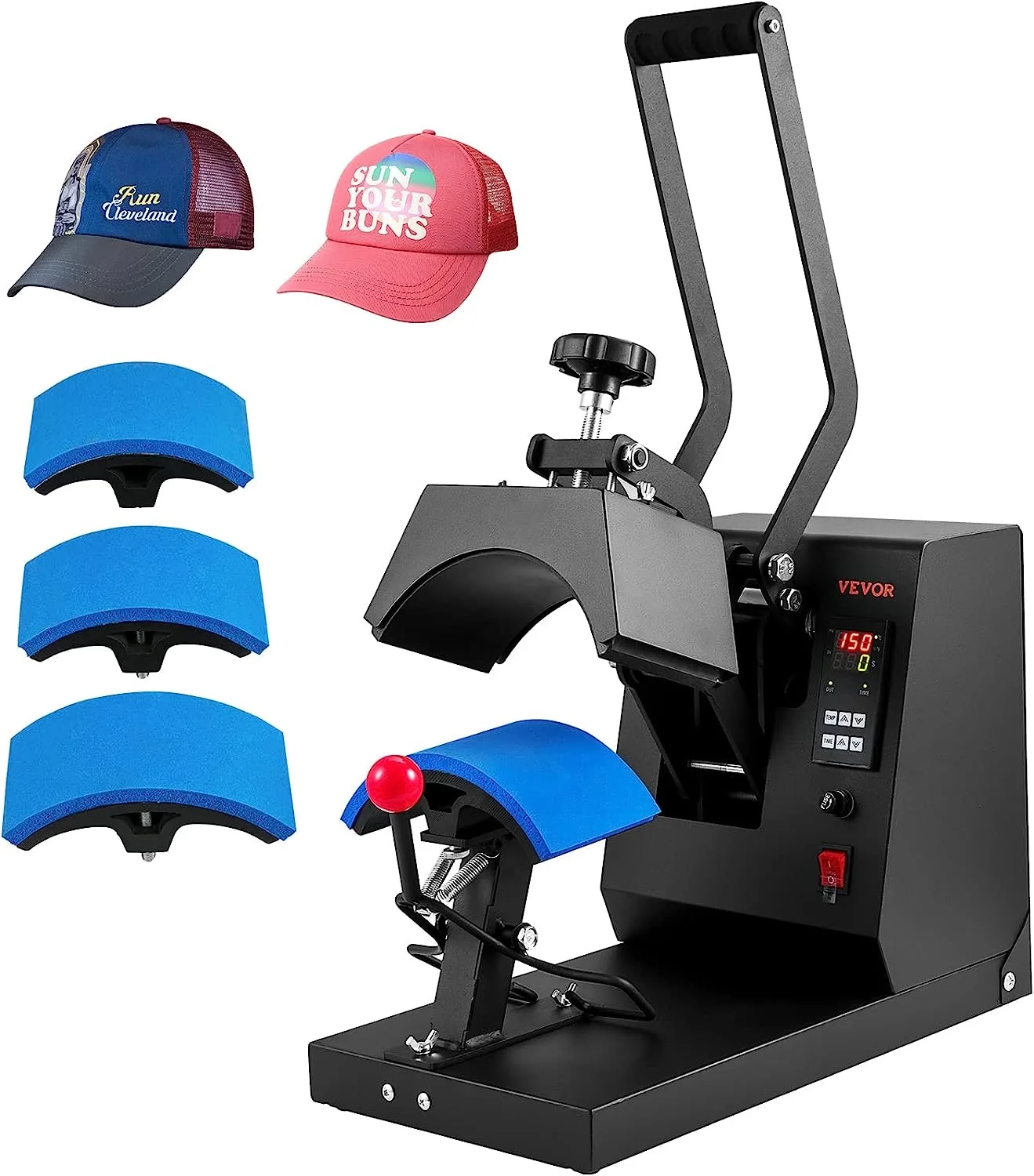 

Yinghe Golf 4 In1 Cap Heat Press Machine for Sublimation Semi-automatically Digital Hat Transfer Volunteer Adverting/baseball