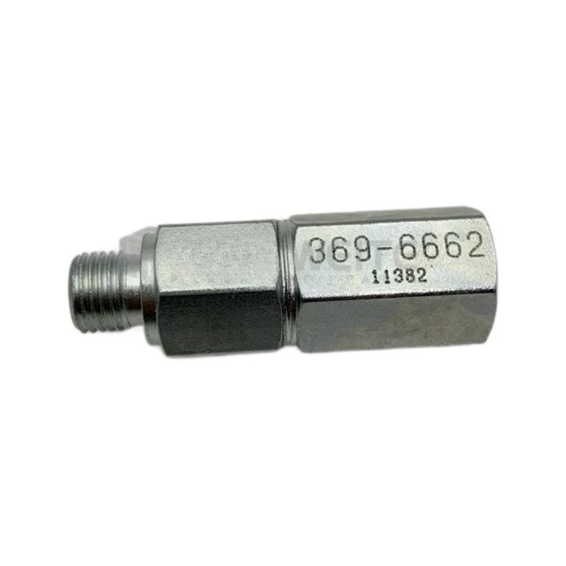 Excavator Parts 369-6662 Are Suitable for E330D, 336D, and 320C Common Rail Pressure Relief Valve 3696662