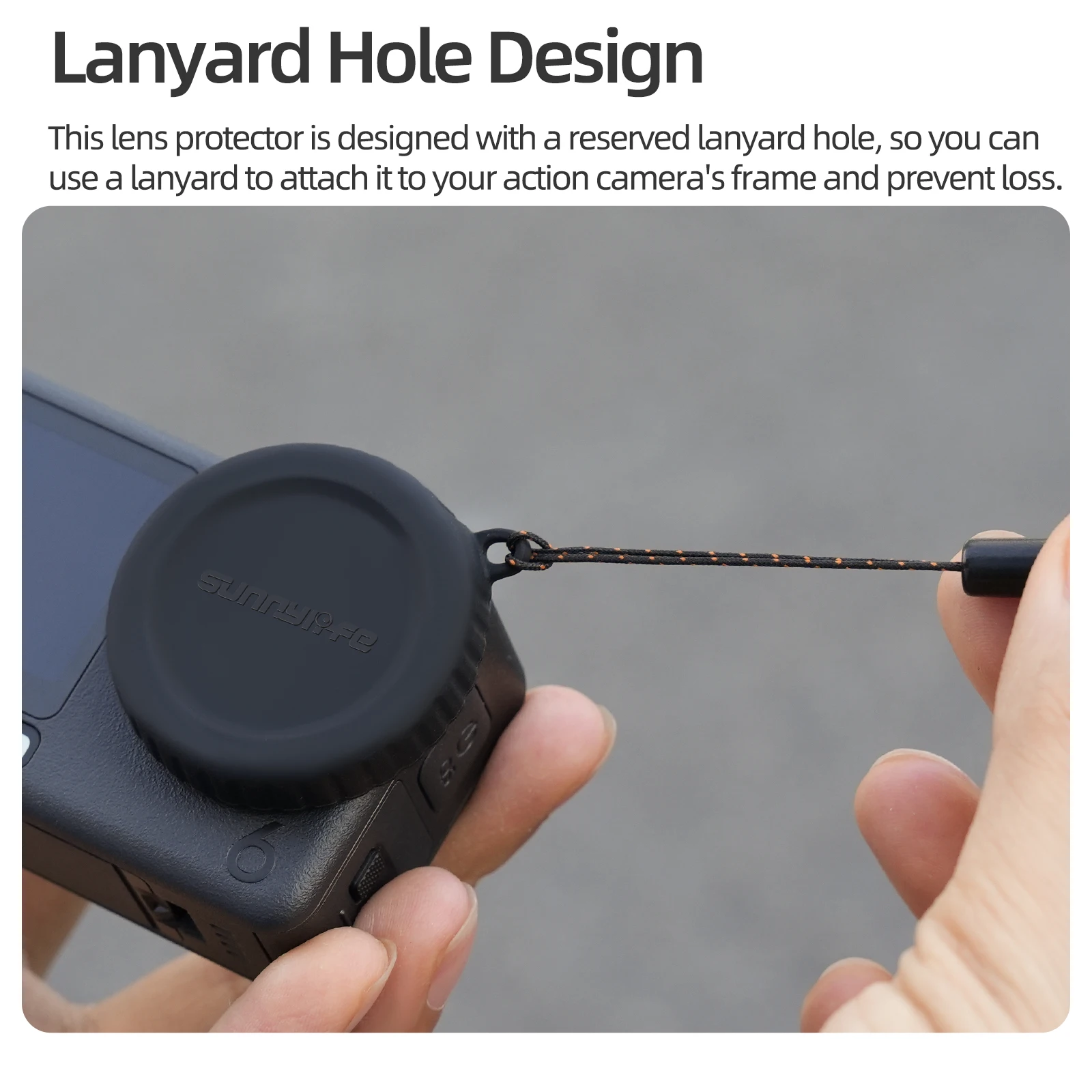Silicone Lens Cover  Camera accessories Scratch-Proof Camera Cover Protector Protective  for DJI OSMO ACTION 6