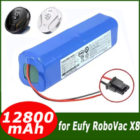100% original 14.4V 128000mAh battery replacement suitable for Eufy RoboVac X8, X8Hybrid, X8white,X8T226X robot vacuum cleaners