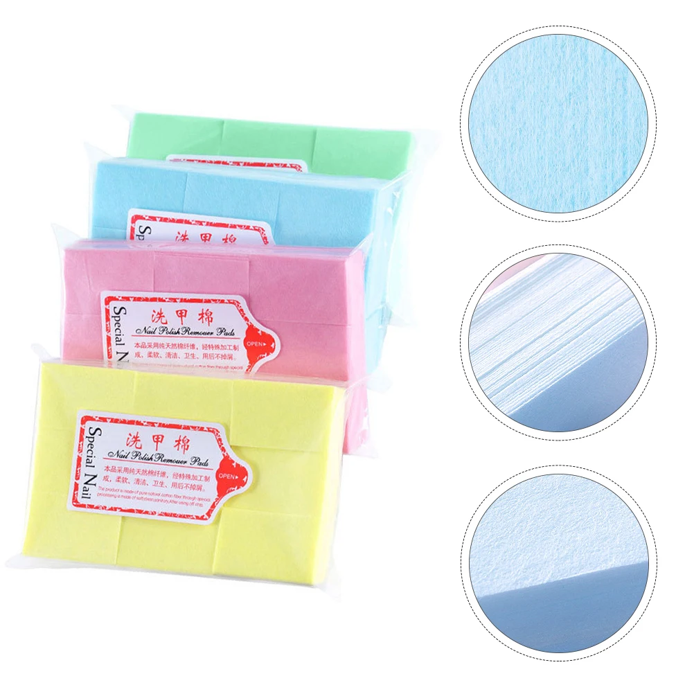 일회용 네일 클리닝 패드 부드럽고 강력한 흡수력 위생적인 매니큐어 페디큐어 젤 폴리쉬 리무버 가정용 살롱용