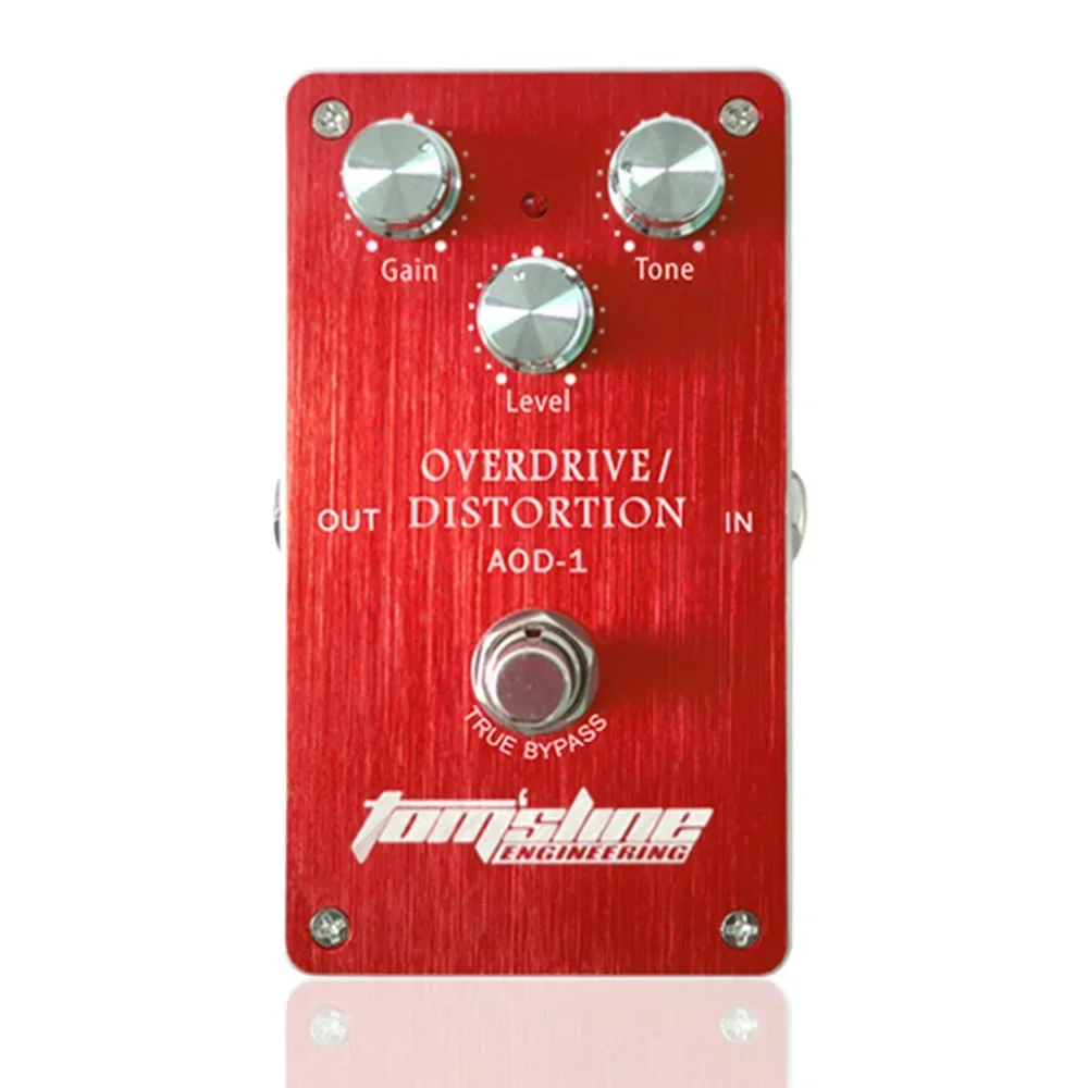 

Aroma AOD-1 Overdrive Distortion Electric Guitar Effect Pedal Aluminum Alloy Housing Ture Bypass Guitar Parts & Accessories