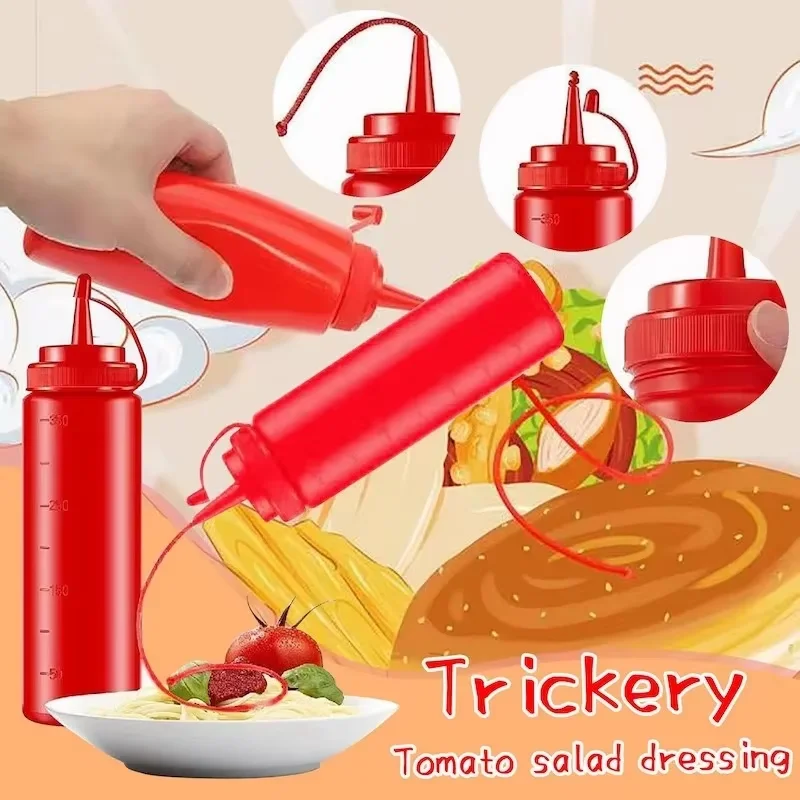 Prank Fake Ketchup Squeeze Bottle Funny Practical Joke Toy April Fools Day Party Trick Prop for Pranks