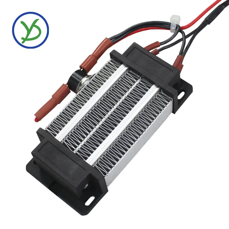 220V 300W Incubator heater Insulation-Thermostatic PTC ceramic air heater Electric heater heating element 66A2 110*50mm