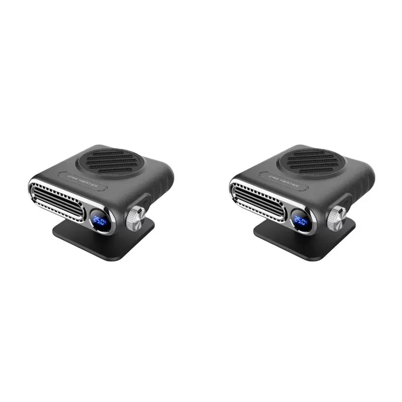 

M93K-2X Car Heater Portable Electric Heating Fan Automatic Windshield Dryer Defogging Demister Defroster Heater For Car,D