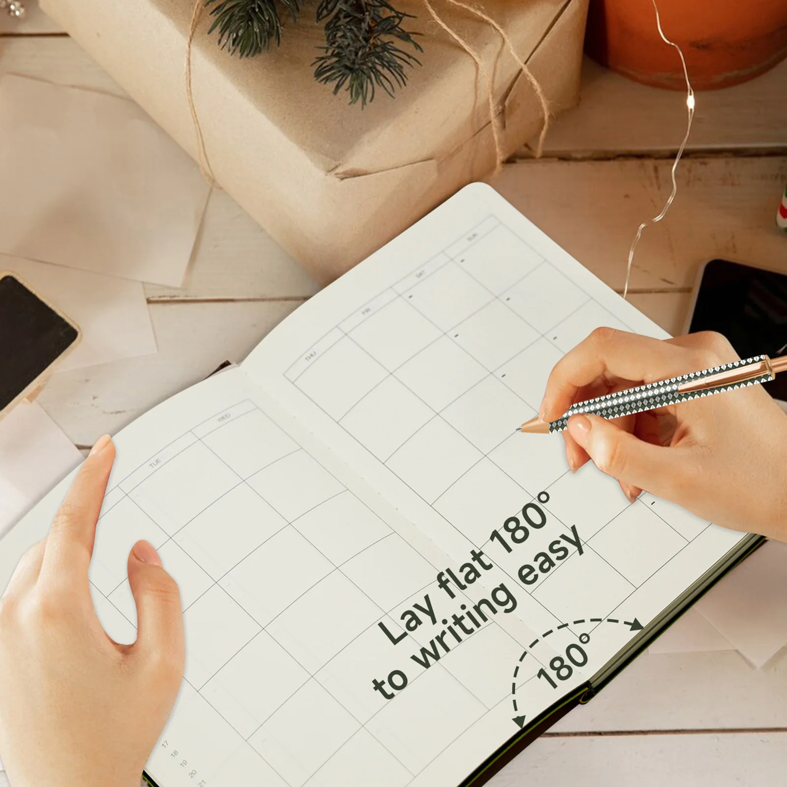 "Solitude en Welvaart" Kunstwerk A5 Notitieboekjes Gestippelde Kalender Afscheurdagboek Notitieboekjes Kantoor Schoolbenodigdheden Briefpapier