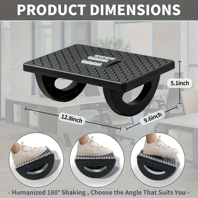 1PC 책상 아래 풋레스트, 마사지 롤러가 있는 흔들 - Footrest Under Desk 리뷰 및 가격