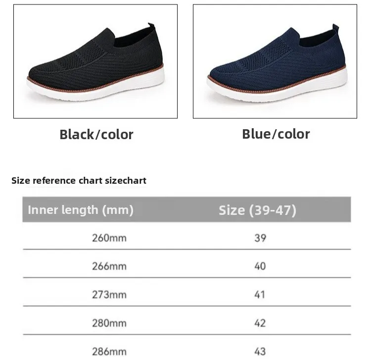 Frühling und Herbst Neue Atmungsaktive Freizeitschuhe Herrenschuhe Weiche Sohle Leichte und Bequeme Mesh-Schuhe – Detail 6