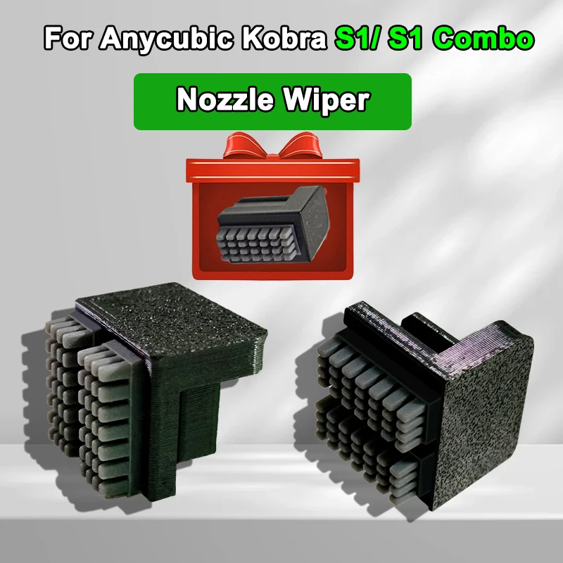 

For Kobra S1 Upgrade Hotend Cleaner Nozzle Wiper For S1C New Nozzle Wiper For Kobra S1 nozzle Silicone Brush