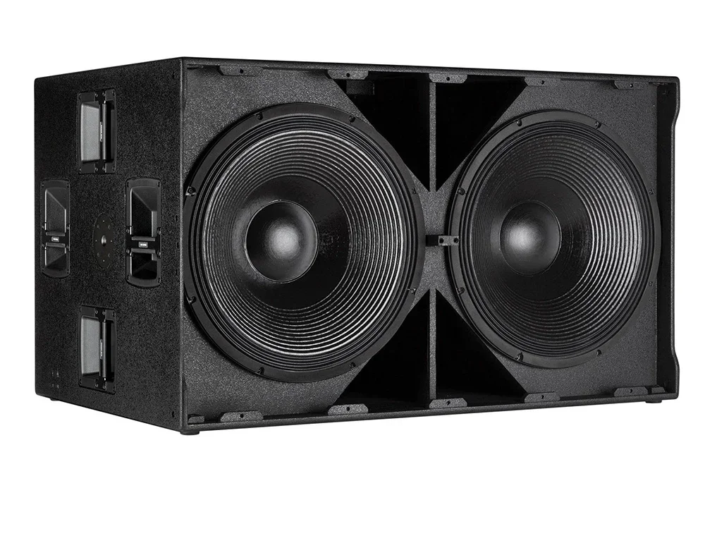 For LA  9007-AS 2* 21inch subwoofer Active High Power Subwoofer with 5