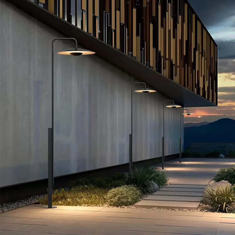 

Lumind Outdoor Modern Floor Lamp Garden Light Outdoor High Pole Sconce Waterproof Villa Garden Landscape Lamp Lawn Street Lamp