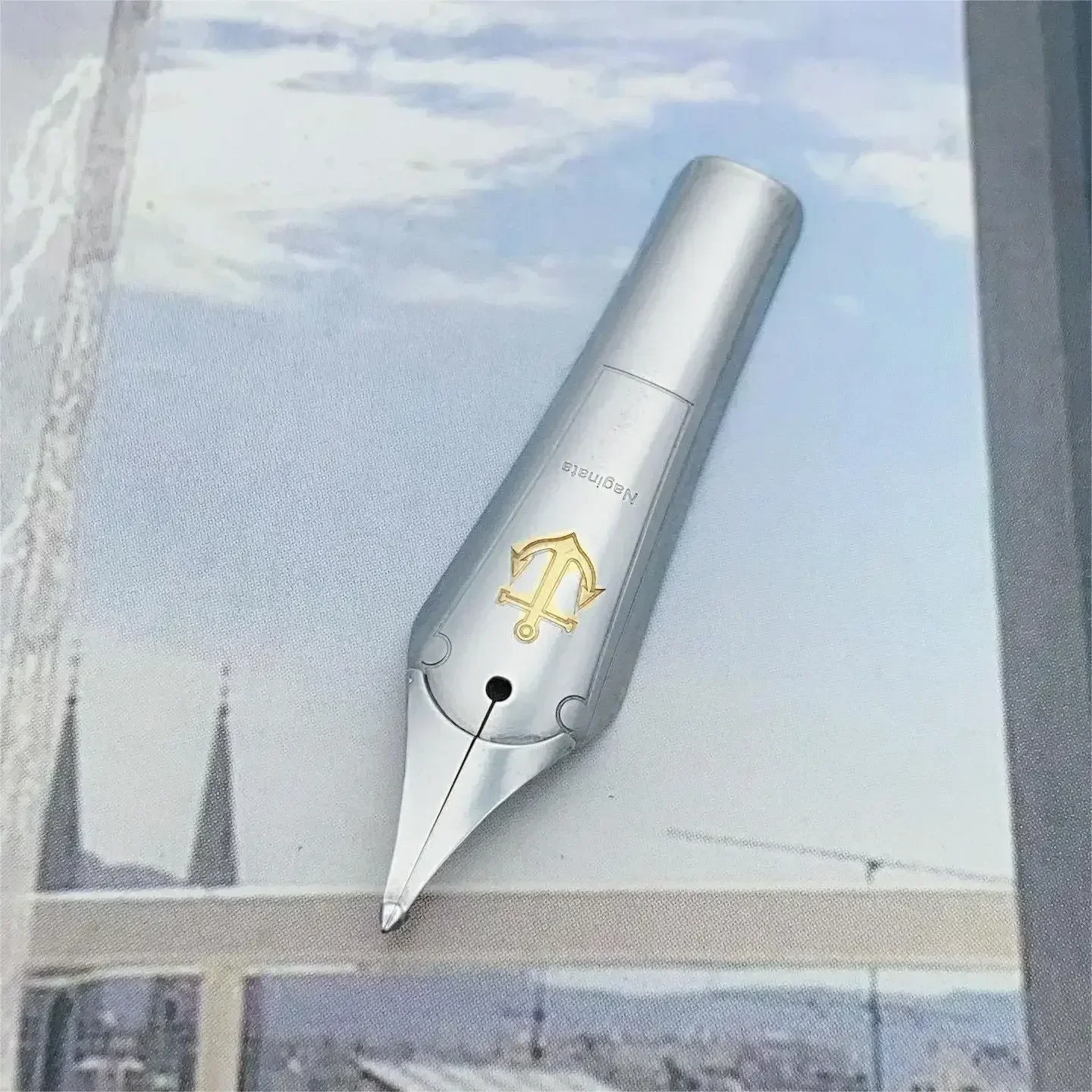 الإبداعية تقريب مصقول سميكة قلم حبر 1.6 مللي متر 2.0 مللي متر 30. مللي متر بنك الاستثمار القومي طبقة مزدوجة طويلة شفرة بنك الاستثمار القومي لونين الممارسة المدرسية بنك الاستثمار القومي جديد