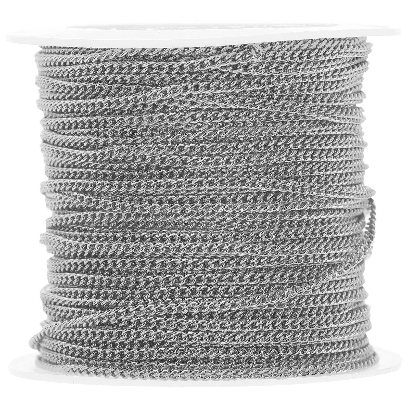 

1 рулон медной цепочки, ювелирное ожерелье, свитер, аксессуар «сделай сам», тонкое мастерство, многоцелевой материал для изготовления ожерелья, браслета «сделай сам»