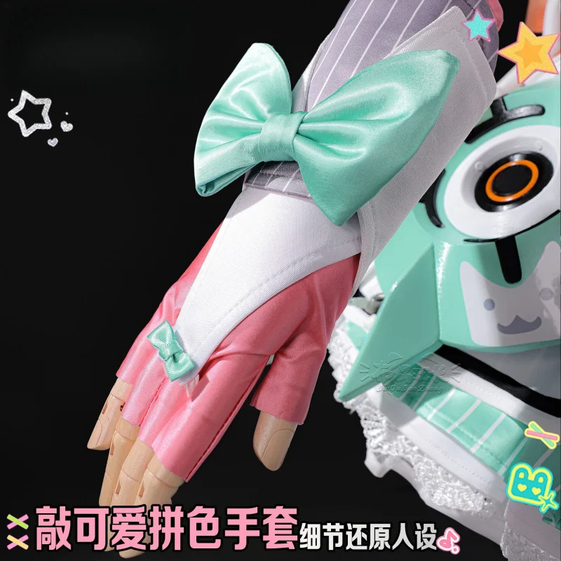 ZZZ Zenless Zone Zero angel Aria Cosplay Costume Lolita Dress Props Shoes Wig Wings Halloween Carnival New High Quality Uniform view 4