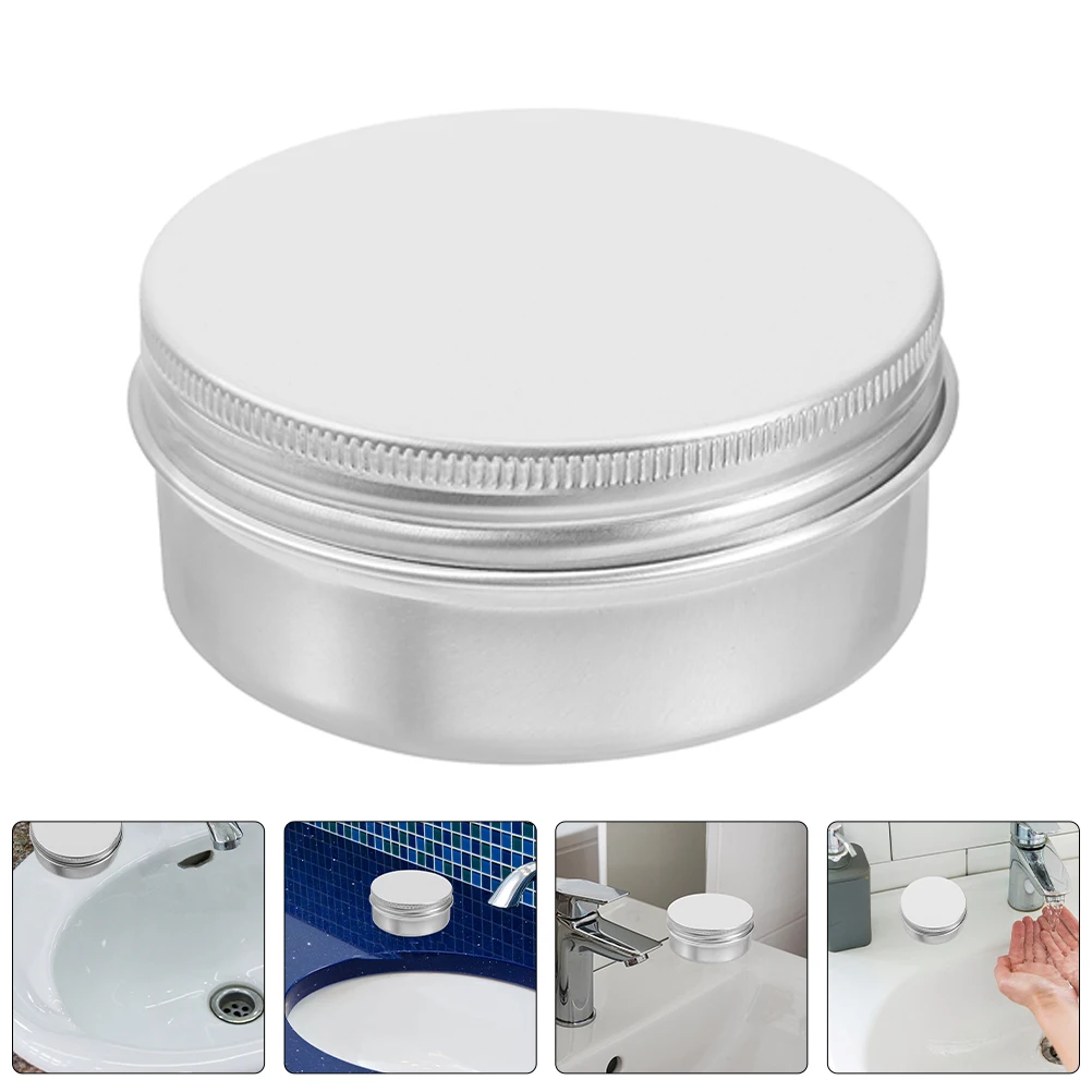 

3 Pcs Soap Paste Hand Container Metal with Lid Food Grade Bar Aluminum Jar Candy Containers