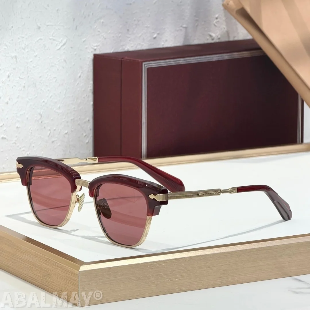 

SARTRE Top Quality Mens Sunglasses for Women Classic Punk Luxury Acetate Titanium UV400 Designer Sunglasses with box