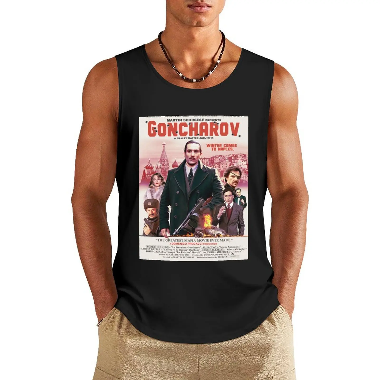 Goncharov Movie Poster Tank Top t-shirt Men's Men's sports t-shirt Working vest