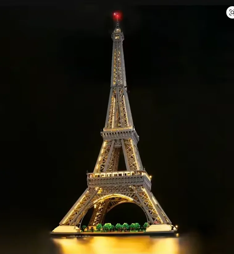 In Magazzino Nuovo 20251.5M compatibile 10307 10001 Pezzi PARIS Architettura Modello Building Block Kit di Mattoni Per Adulti Giocattolo Per Bambini Regalo