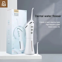 YOUPIN Dental Water Jet Flosser Electric Oral Irrigator 3 Modes Mouthwash Mouth Washing Machine for Teeth Cleaning Tool