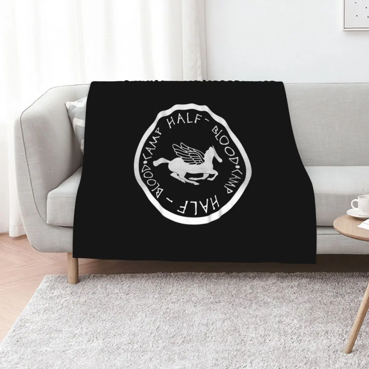 Camp Half Blood - Cool Gift For Mom, Dad and Siblings Throw Blanket Cute Shaggy Comforter Hair Blankets