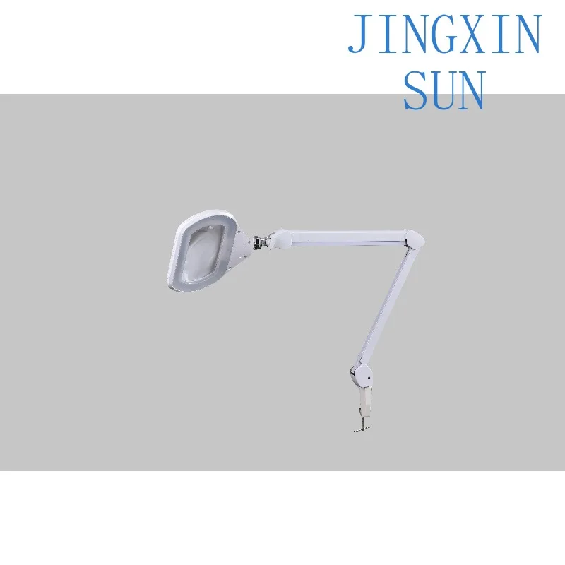 Industrial magnifying glass Table lamp Light Emitting Diode folding magnifying glass Beauty equipment Eye lamp Working lighting