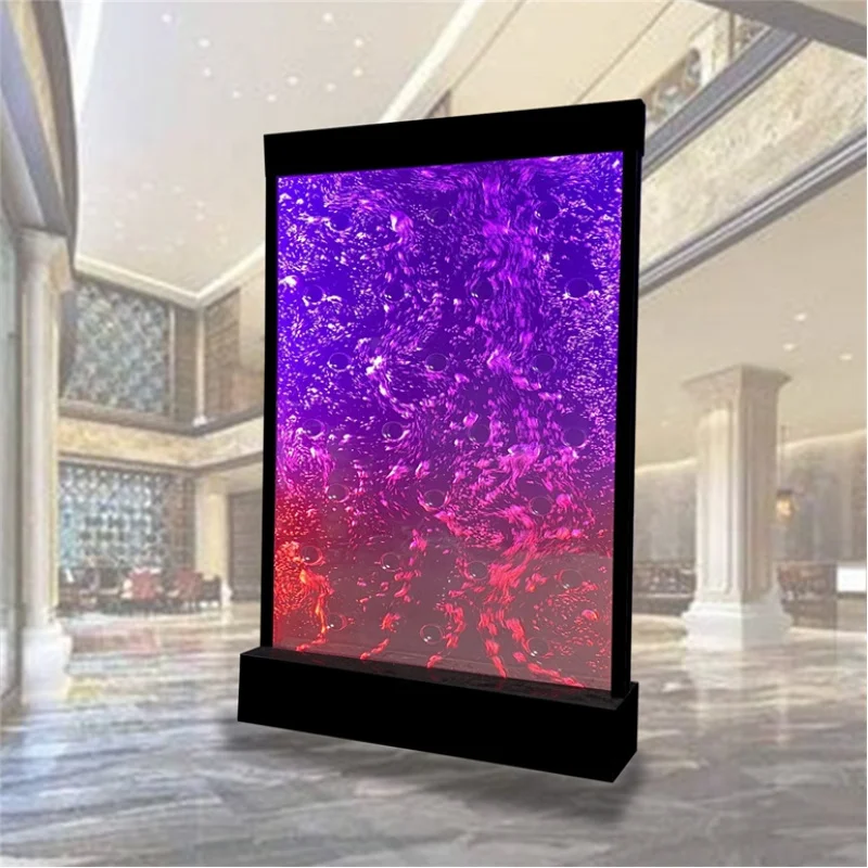 Custom.Home Furniture Lampu LED Dinding Gelembung Pembatas Ruangan Akrilik