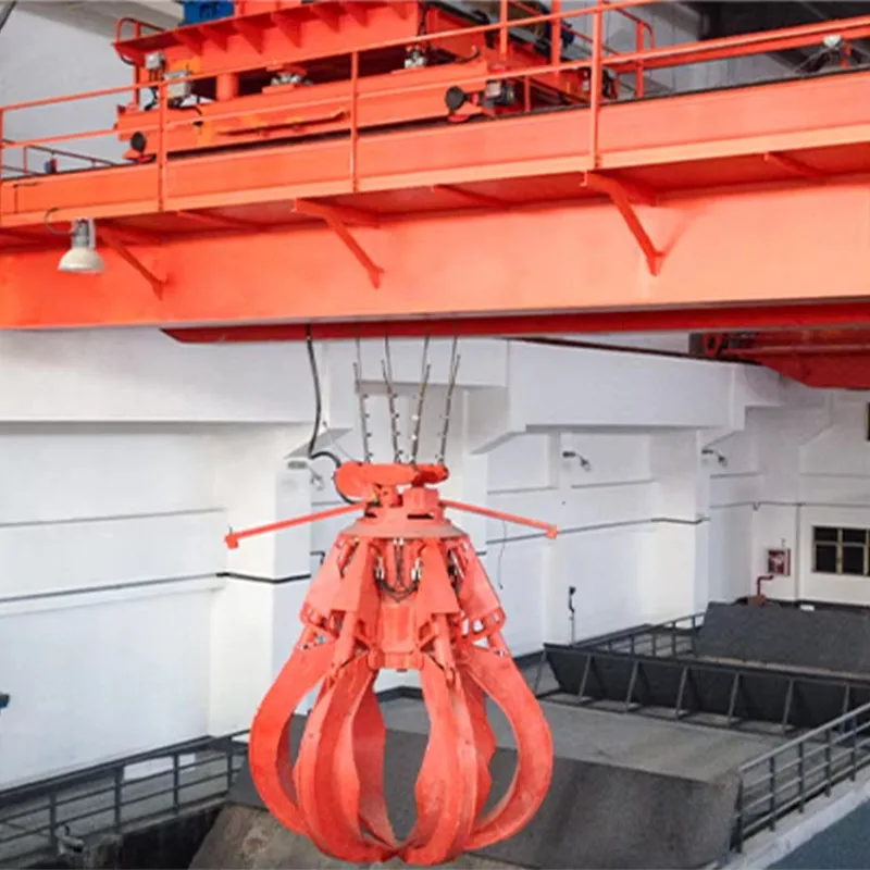 Hydraulic Multilobe Grab Grapple Mechanical Double Wired Orange Peel Grab Crane Orange Peel Grab