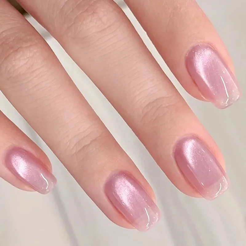 pink nail polish