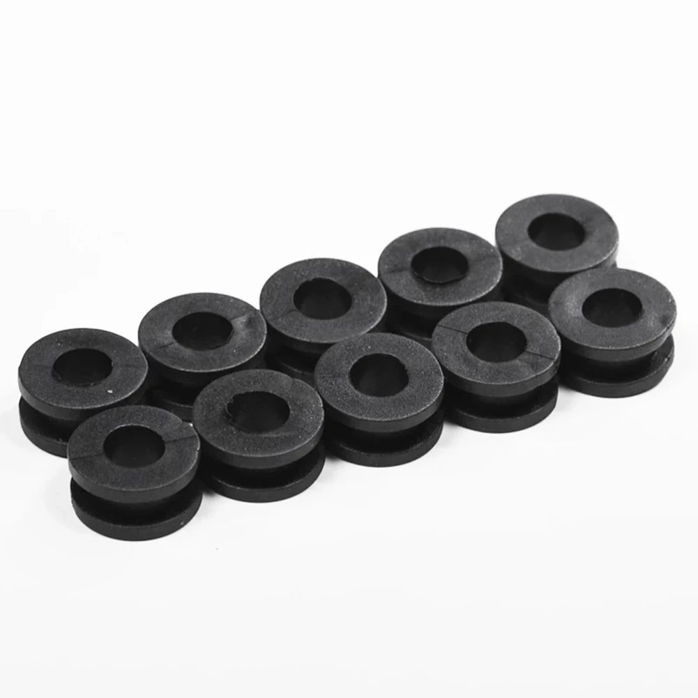 10pcs Universal Rubber Grommets For Motorcycle Fairing Cowling Buffer Washer Pressure Relief Cushion