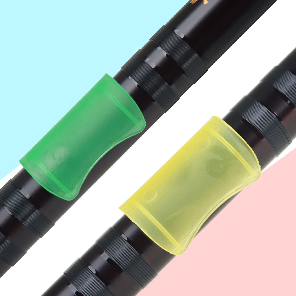 

5pcs Flute Membrane Protective Covers ABS Creative Portable Useful Dustproof Decorative Accessories For Flute Protection