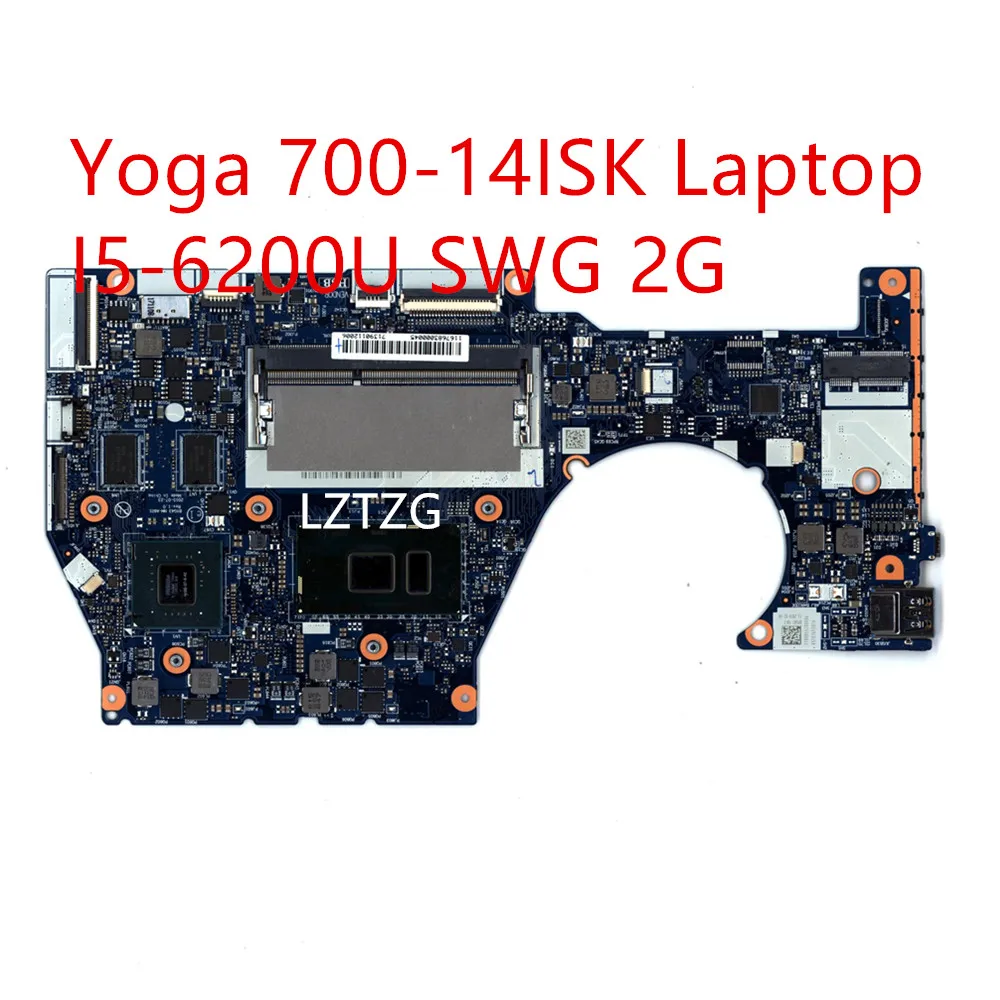 

Motherboard For Lenovo ideapad Yoga 700-14ISK Laptop Mainboard I5-6200U SWG 2G 5B20K41650