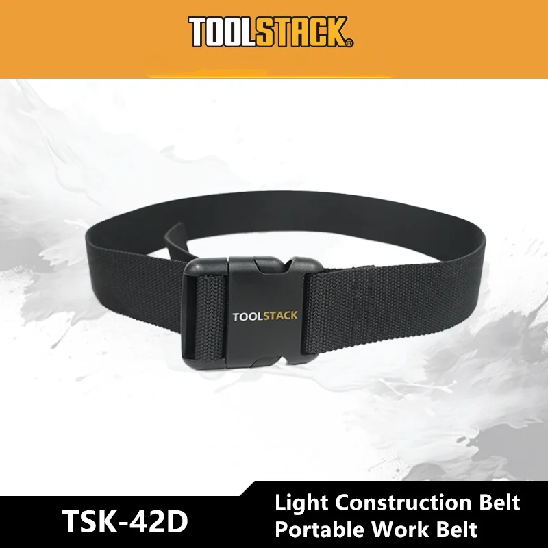 TOOLSTACK Light Work Belt Portable Construction Belt Universal Oxford Cloth Belt Quick-Hang Waist Belt Adjustable Working Belt