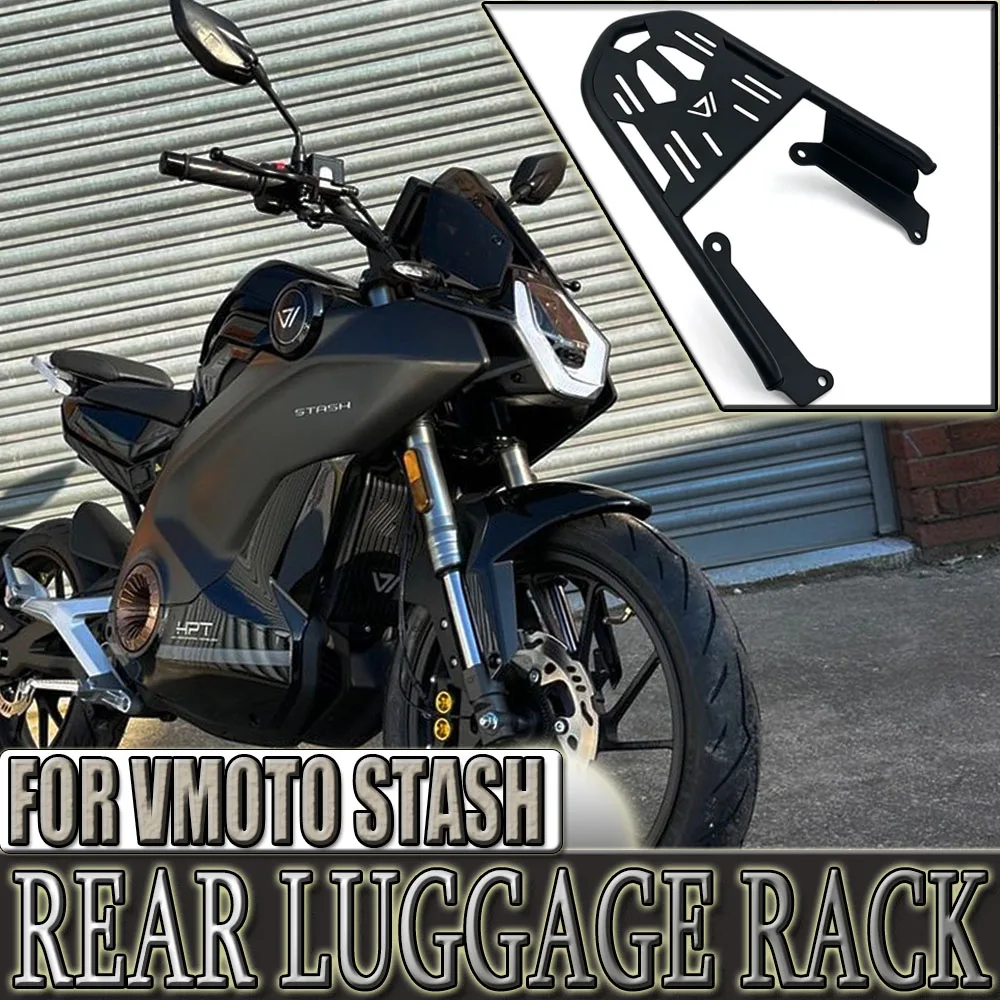 Heavy Duty Rear Luggage Rack Tail Cargo Rack for VMoto SOCO Stash Electric Motorcycle Top Case Mount Bracket Accessories