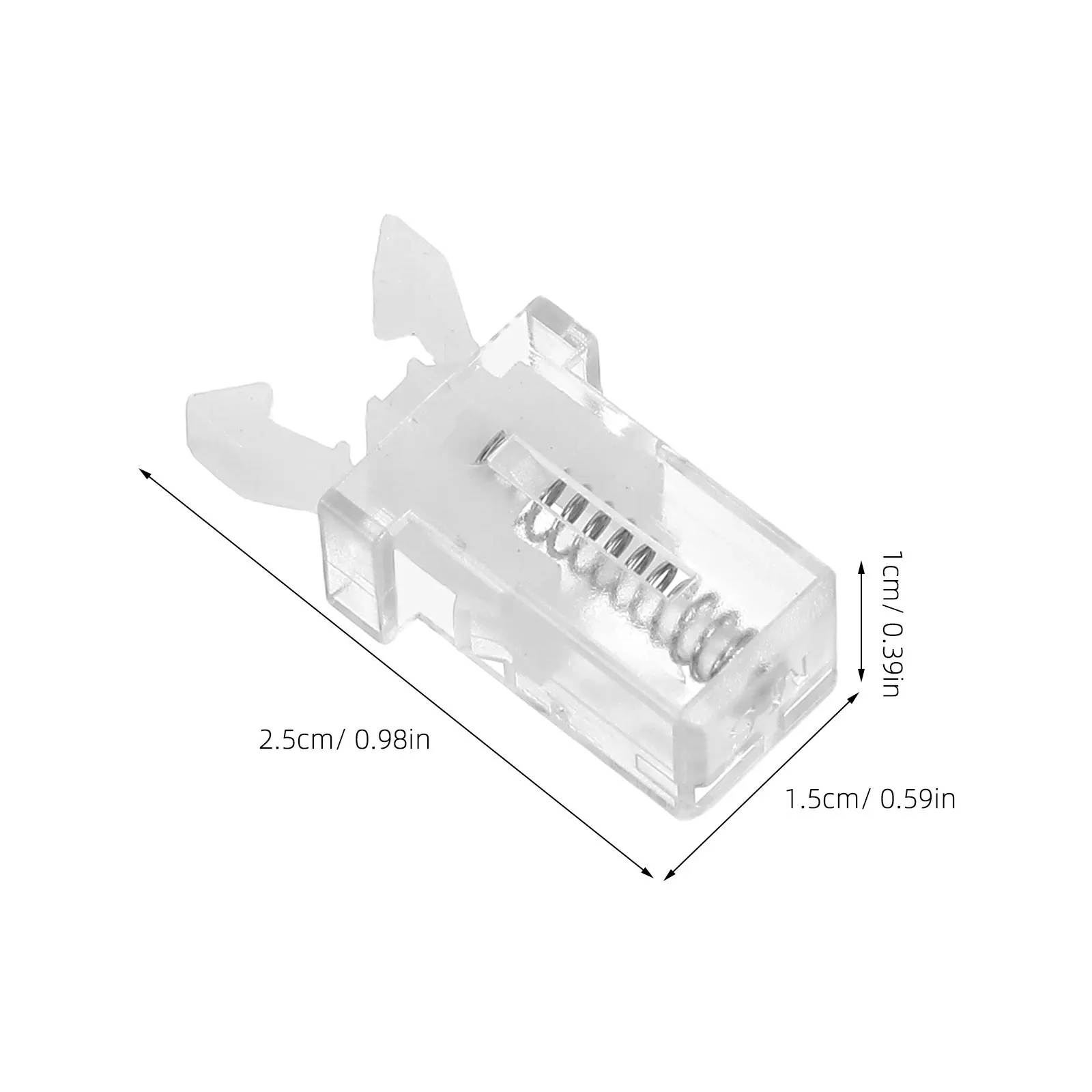 20Pcs Press Type Spring Latch for Trash Can Accessories Replacement Lid Lock Garbage Bin Locking Door Push Catch Compact Stylish