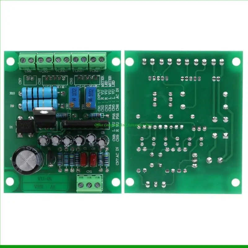U55C -Verstärker Level Panel Meter Vu Backlight Treiberplatine 12V Eingangs -Rückbeleuchtung