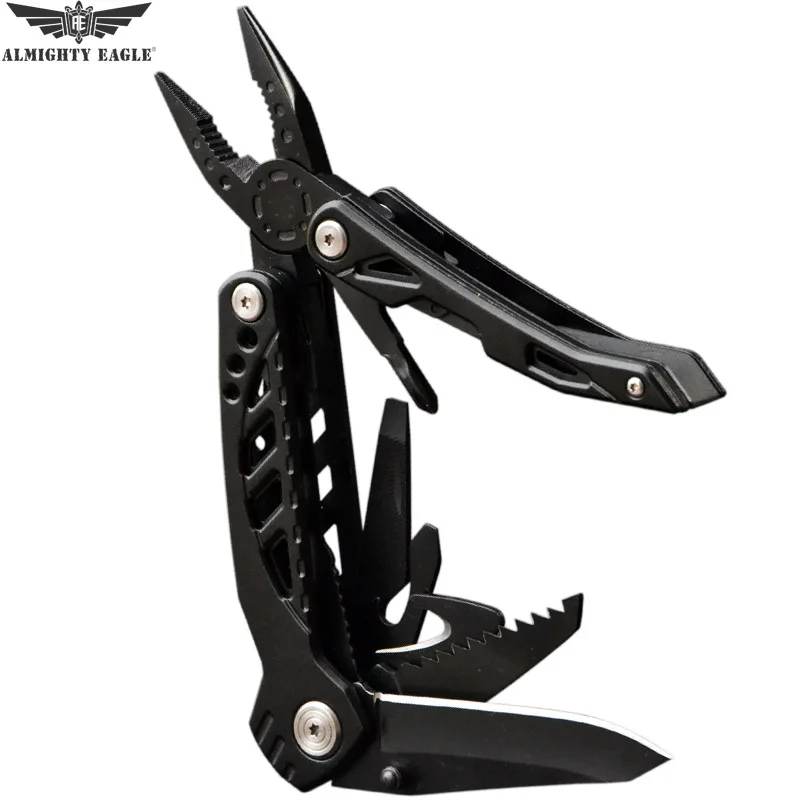 Folding Pliers Screwdriver Knife Multitool Pocket folding tools Bear Opener Mini Camping Gear Outdoor Hiking equipment