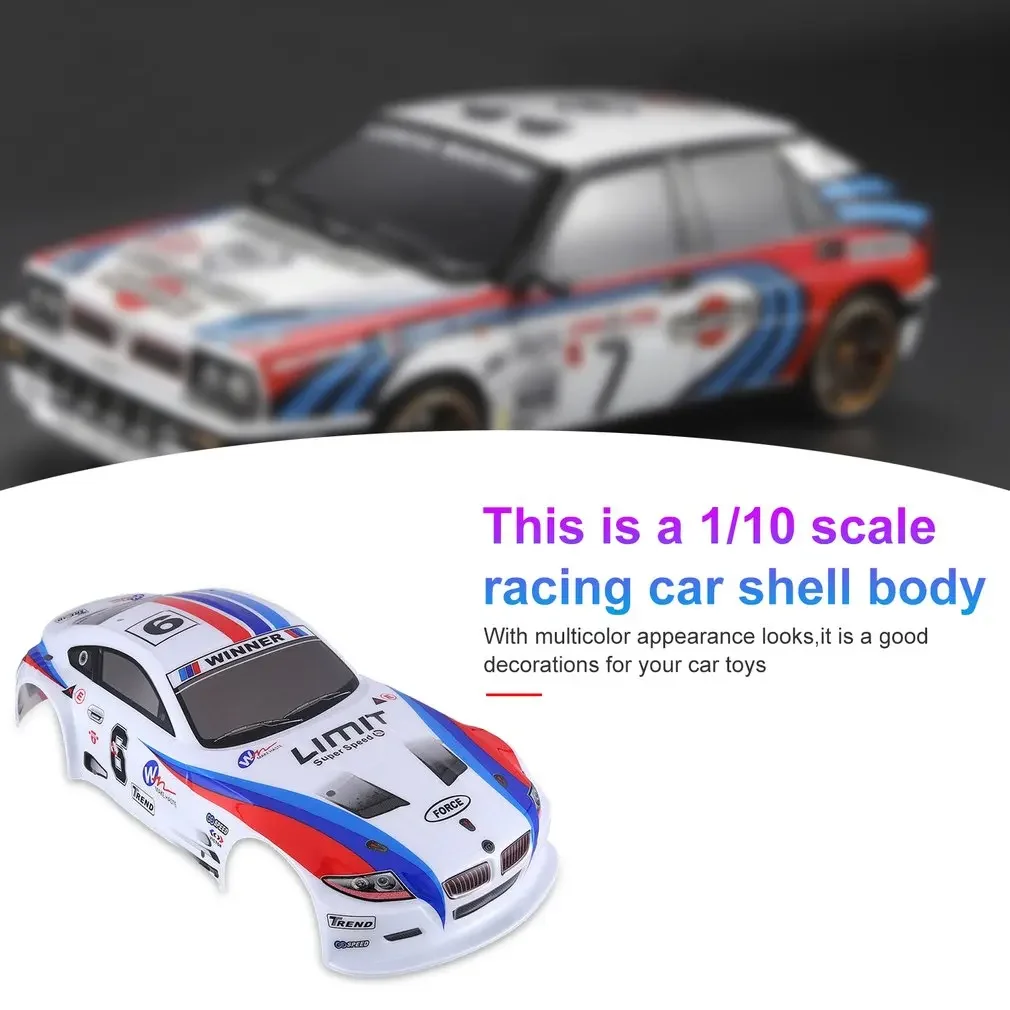 

NEEBRC 1/10 RC Car Shell Окрашенный корпус шириной 190/195 мм ПВХ чехол для 1:10 RC Racing Drift HSP Yokomo Hpi ZD TAMIYA Toys DIY Запчасти