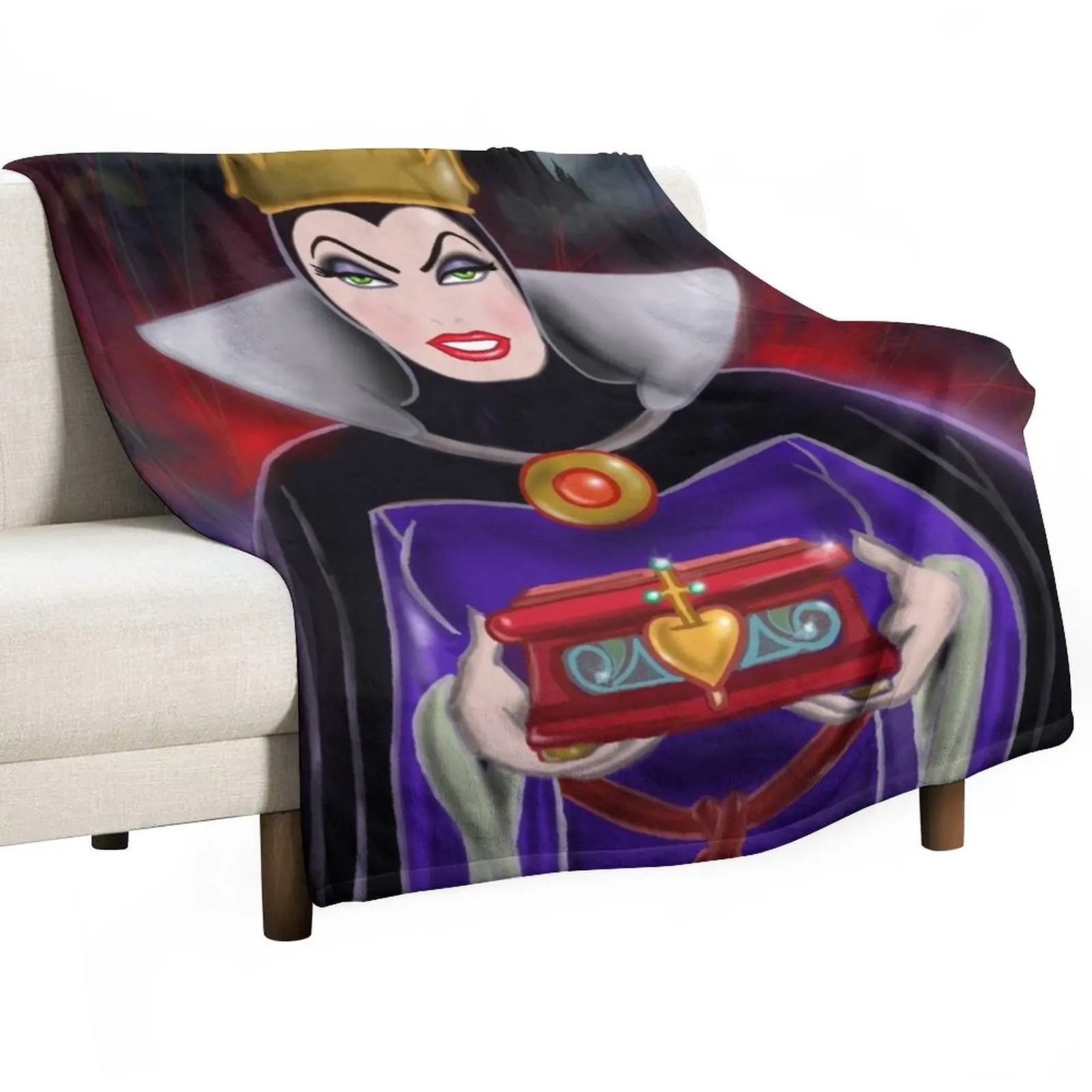 Queen of Evil Throw Blanket Blankets For Sofas valentine gift ideas Beautiful Blankets blankets and blankets