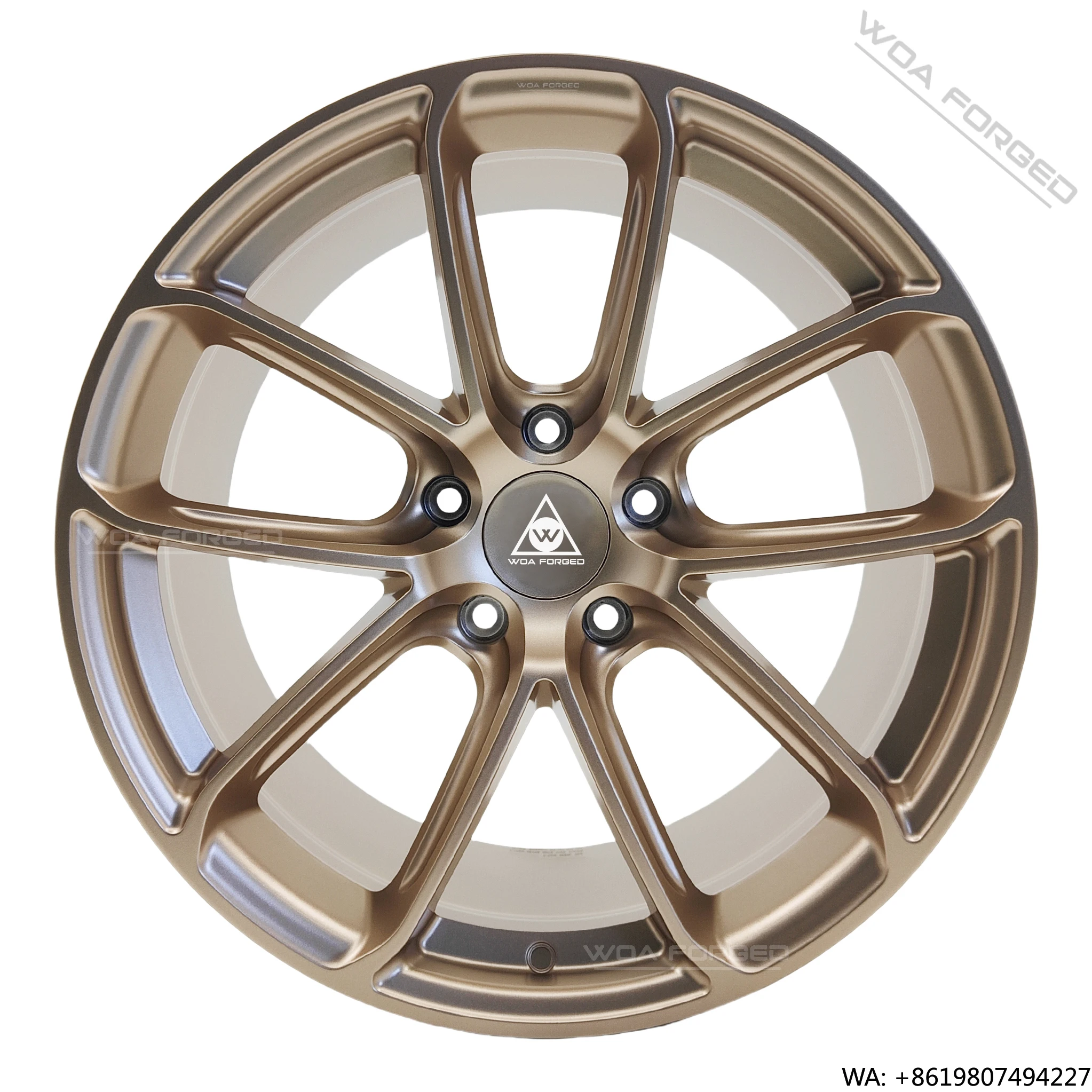 

Hot Sale Matte champagne Gold Forged Alloy Passenger Car Wheel Rims,for GT4 911 992