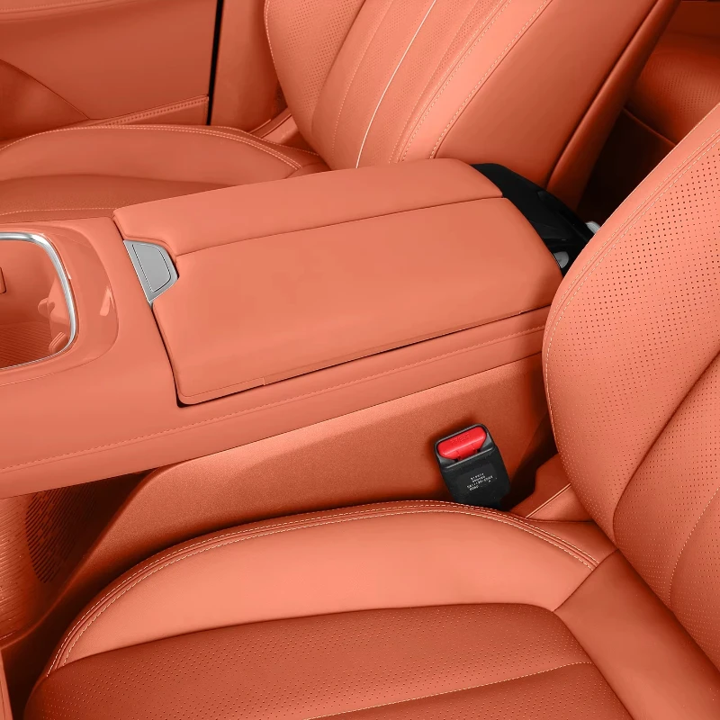 

For Deepal S07 2026 Armrest box protective cover leather central control storage box protective interior accessories