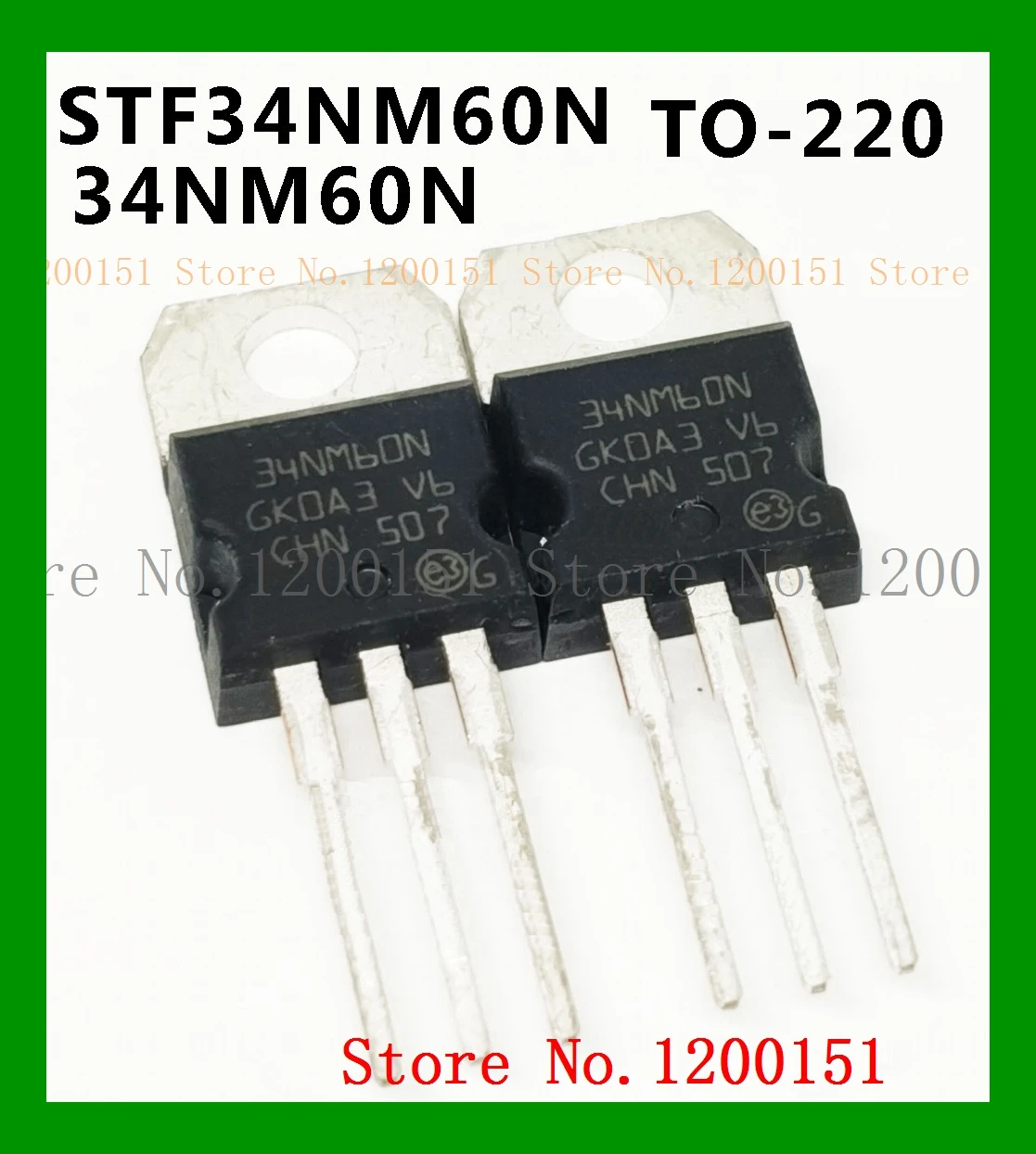 

20pcs/lot 34NM60N STF34NM60N TO-220