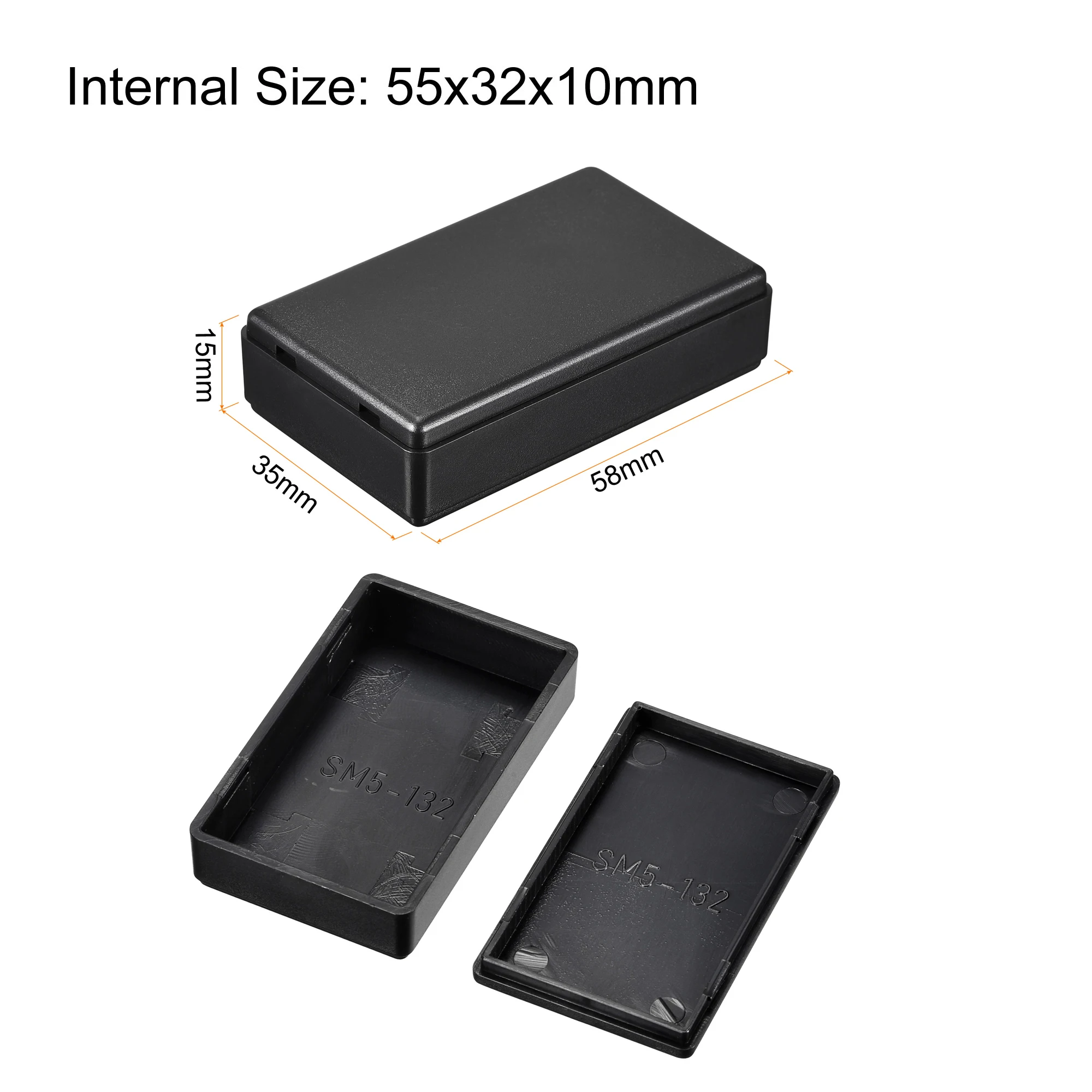 1-10Pcs Elektronische Junction Box Staubdicht ABS Kunststoff Projekt Box Lagerung Shell Gehäuse Instrument Fall Gehäuse Steuer Boxen