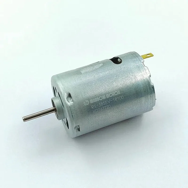 

Mabuchi RS-385SV-18100 Mini 385 Motor 28mm DC 24V 36V 42V High Speed 24000RPM for DIY Hot Gun Hair Dryer Electric Micro Motor