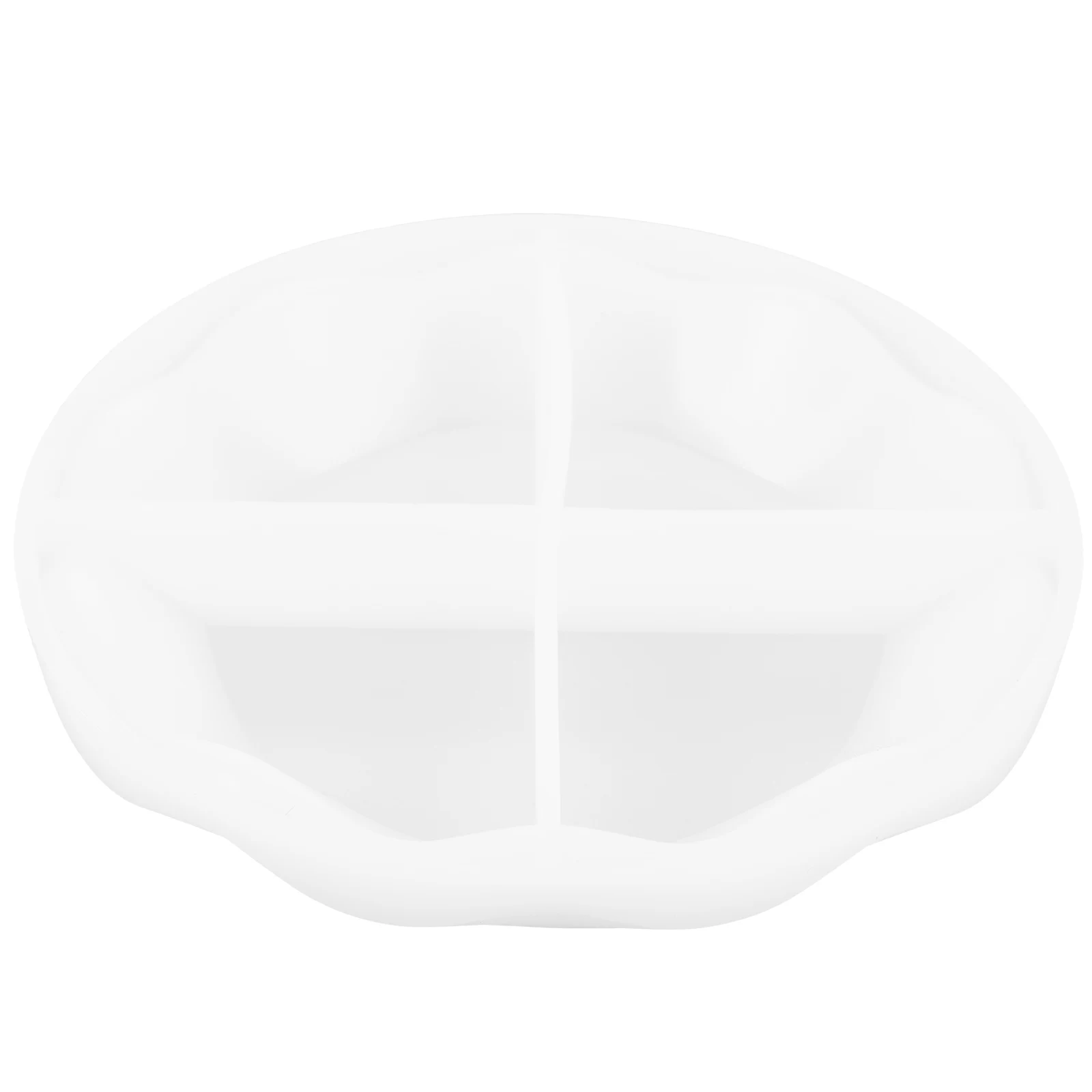 

Wave Pattern Silicone Tray Mold Easy Use Food-Grade Durable Flexible DIY Snack Plate Mold Crystal Epoxy Craft Supplies